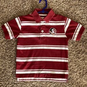 Boys Florida State Seminoles polo top